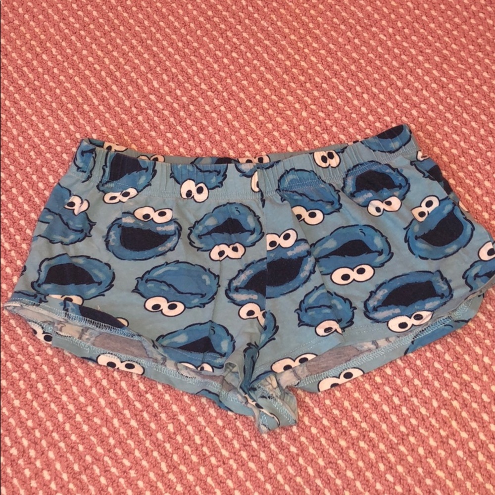 Sesame Street Kids Pajama Shorts - Cookie Monster